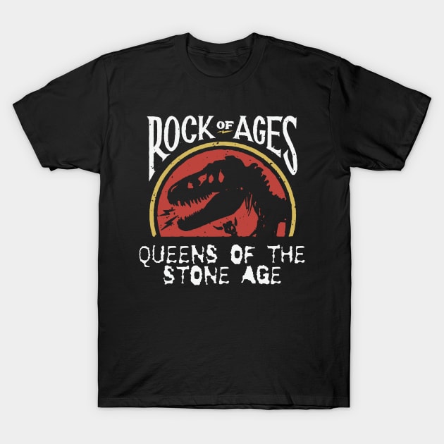 qosa rock of ages T-Shirt by matilda cloud